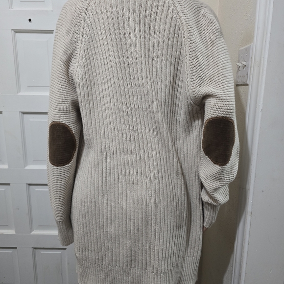 RD Style Beige Open-Front Cardigan - Picture 3 of 6